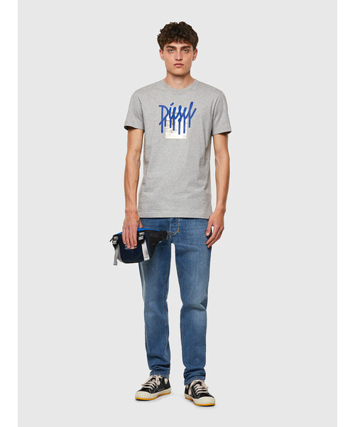 diesel ティシャツ DIESEL ディーゼル Tシャツ メンズ T-DIEGOS-LOGO Sサイズ