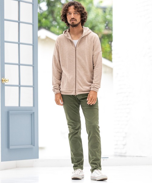 BOBSON(ボブソン)の「mp9263-phiten × BOBSON コラボ 後染め カラーパンツ(デニムパンツ・メンズ・グレー/オリーブ・1/5/4/2)」の6枚目の写真