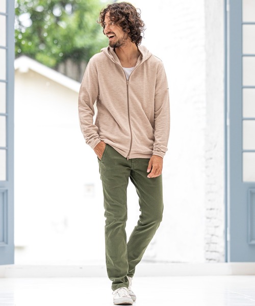 BOBSON(ボブソン)の「mp9263-phiten × BOBSON コラボ 後染め カラーパンツ(デニムパンツ・メンズ・グレー/オリーブ・1/5/4/2)」の7枚目の写真