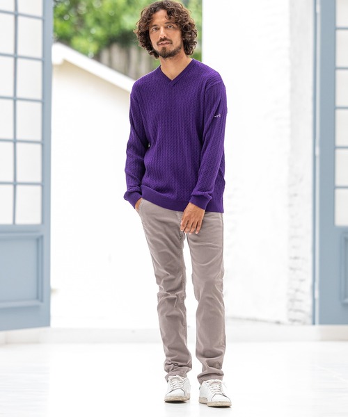 BOBSON(ボブソン)の「mp9263-phiten × BOBSON コラボ 後染め カラーパンツ(デニムパンツ・メンズ・グレー/オリーブ・1/5/4/2)」の14枚目の写真