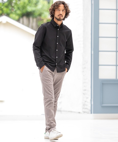 BOBSON(ボブソン)の「mp9263-phiten × BOBSON コラボ 後染め カラーパンツ(デニムパンツ・メンズ・グレー/オリーブ・1/5/4/2)」の15枚目の写真