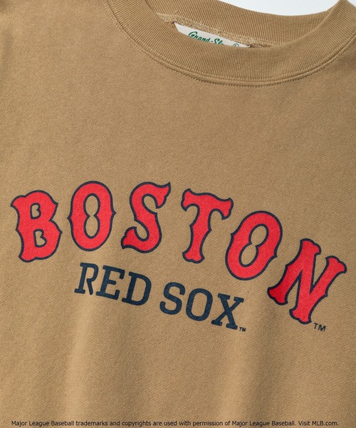 Munsingwear Grand-Slam（マンシングウェア　グランドスラム）の「MLB×Munsingwear クルーネックスウェットシャツ（スウェット・メンズ・ホワイト/ベージュ/ブラック・S/L/XL/M）」の12枚目の写真