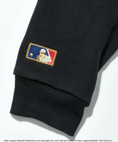Munsingwear Grand-Slam（マンシングウェア　グランドスラム）の「MLB×Munsingwear クルーネックスウェットシャツ（スウェット・メンズ・ホワイト/ベージュ/ブラック・S/L/XL/M）」の22枚目の写真