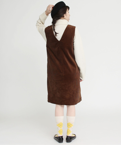 CHILD WOMAN（チャイルドウーマン）の「シルケット綿アーガイルミドルソックス（ソックス/靴下・レディース・レッド/アイボリー・FREE）」の12枚目の写真