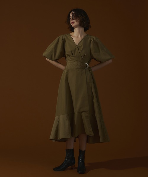 natural couture（ナチュラルクチュール）の「ウッドヒールデイリーブーツ（ブーツ・レディース・アイボリー/ブラック/ブラウン・MEDIUM/LARGE）」の11枚目の写真