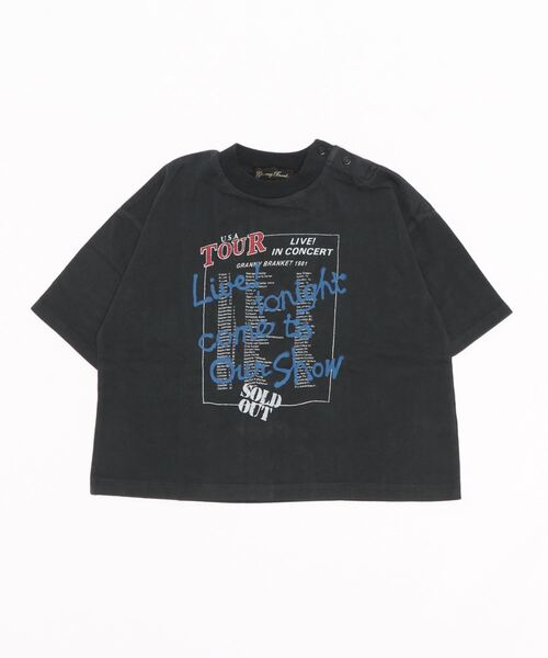 Granny Branket（グラニーブランケット）の「バンドBIGTシャツ（90～140cm）（Tシャツ/カットソー・キッズ・ホワイト/ブラック・120/140/100/130/90/110）」の7枚目の写真