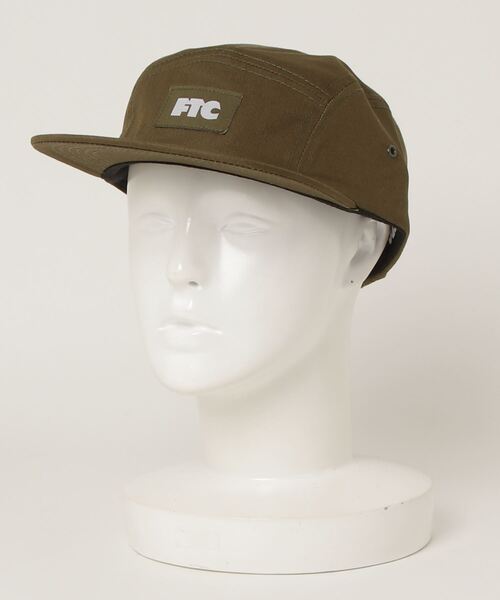 FTC（エフティーシー）の「TWILL CAMP CAP（キャップ・メンズ・ブラック/オリーブ・FREE）」の5枚目の写真