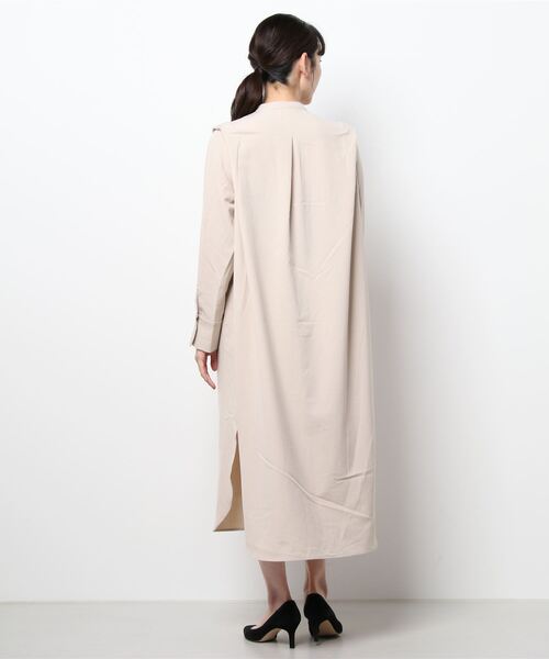 LOWRYS FARM(ローリーズファーム)の「ピンタックシャツワンピース 215305(ワンピース・レディース・グレー/ブルー/グリーン/アイボリー・FREE)」の15枚目の写真