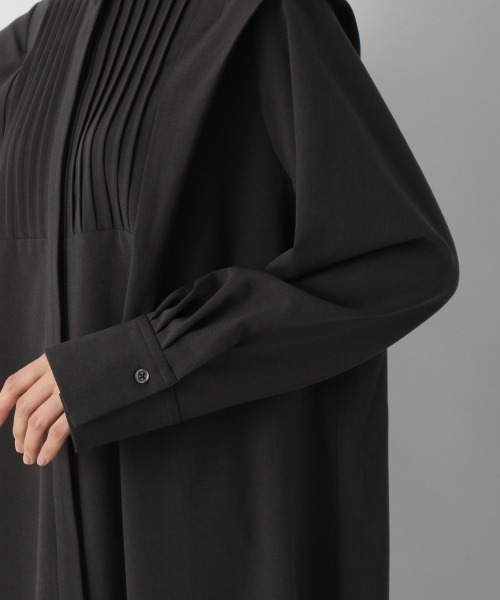 LOWRYS FARM（ローリーズファーム）の「ピンタックシャツワンピース