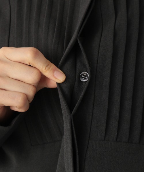 LOWRYS FARM（ローリーズファーム）の「ピンタックシャツワンピース