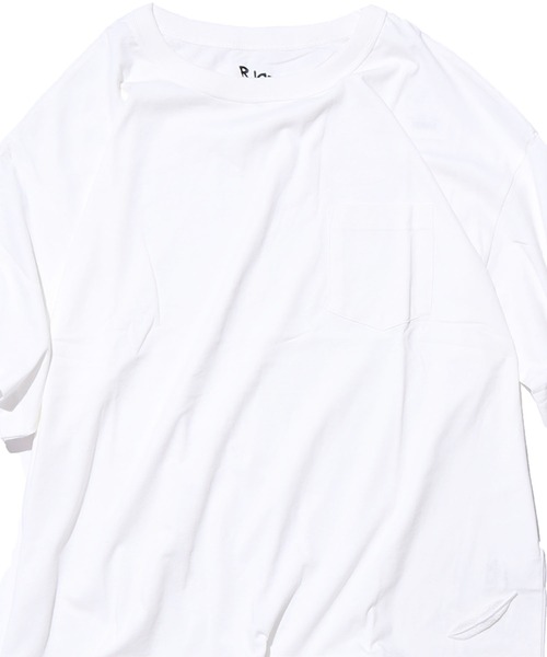 RIOT FACETASM（ライオットファセッタズム）の「RIOT FACETASM/ライオットファセッタズム DRAWSTRING TEE ボックスシルエット Tシャツ ビッグシルエット（Tシャツ/カットソー・メンズ・ホワイト/ブラック/サックスブルー・M/XL/L）」の17枚目の写真