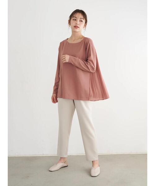 earth music&ecology(アースミュージックアンドエコロジー)の「スッキリリラックステーパードパンツ *(その他パンツ・レディース・ブラック/ピンク/グリーン/ホワイト系その他2・M/L)」の20枚目の写真