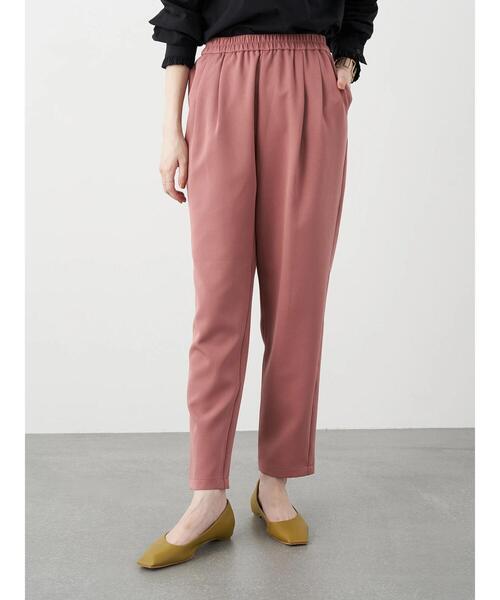 earth music&ecology(アースミュージックアンドエコロジー)の「スッキリリラックステーパードパンツ *(その他パンツ・レディース・ブラック/ピンク/グリーン/ホワイト系その他2・M/L)」の7枚目の写真