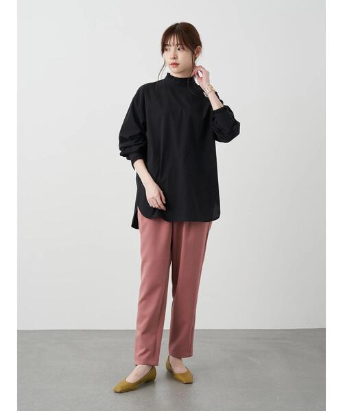 earth music&ecology(アースミュージックアンドエコロジー)の「スッキリリラックステーパードパンツ *(その他パンツ・レディース・ブラック/ピンク/グリーン/ホワイト系その他2・M/L)」の18枚目の写真