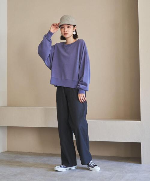 coen（コーエン）の「ハイライズベイカーパンツ（カーゴパンツ・レディース・ブラック/オリーブ/ブラウン・MEDIUM/SMALL/LARGE）」の5枚目の写真