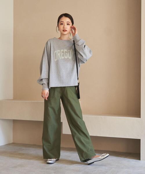 coen（コーエン）の「ハイライズベイカーパンツ（カーゴパンツ・レディース・ブラック/オリーブ/ブラウン・MEDIUM/SMALL/LARGE）」の15枚目の写真