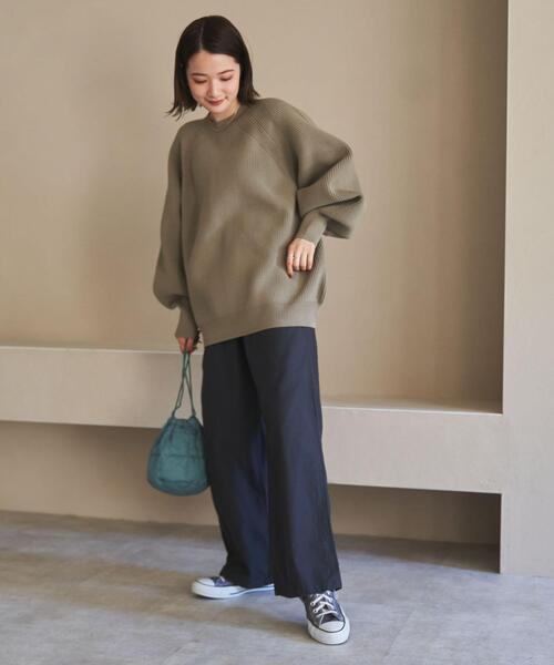 coen（コーエン）の「ハイライズベイカーパンツ（カーゴパンツ・レディース・ブラック/オリーブ/ブラウン・MEDIUM/SMALL/LARGE）」の18枚目の写真