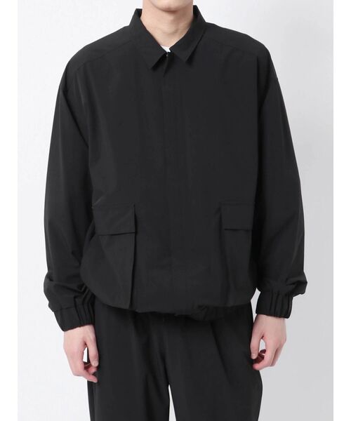COTORICA(コトリカ)の「テックストレッチジャケット(ブルゾン・メンズ・ブラック/モカ・MEDIUM/LARGE)」の3枚目の写真
