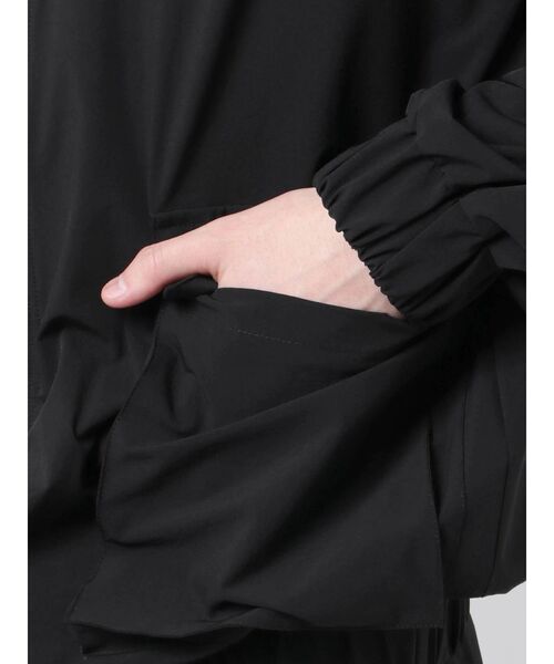 COTORICA(コトリカ)の「テックストレッチジャケット(ブルゾン・メンズ・ブラック/モカ・MEDIUM/LARGE)」の10枚目の写真