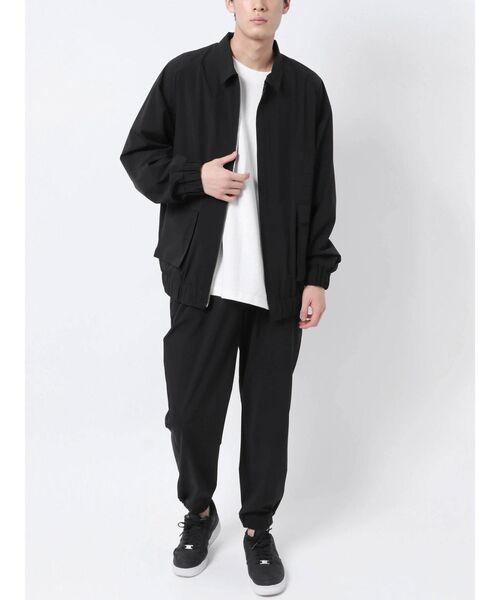 COTORICA(コトリカ)の「テックストレッチジャケット(ブルゾン・メンズ・ブラック/モカ・MEDIUM/LARGE)」の13枚目の写真