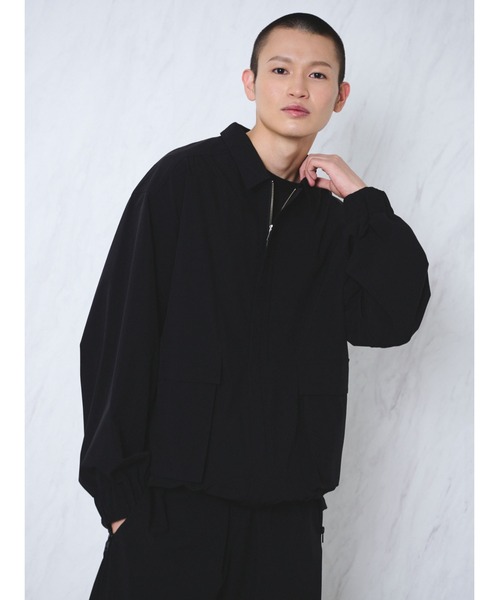 COTORICA(コトリカ)の「テックストレッチジャケット(ブルゾン・メンズ・ブラック/モカ・MEDIUM/LARGE)」の18枚目の写真