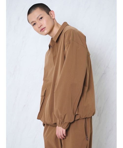 COTORICA(コトリカ)の「テックストレッチジャケット(ブルゾン・メンズ・ブラック/モカ・MEDIUM/LARGE)」の21枚目の写真