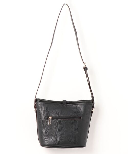 m.f.editorial（エムエフエディトリアル）の「アニマル型押し ショルダーバッグ（ショルダーバッグ・レディース・ブラック/ベージュ・FREE）」の3枚目の写真