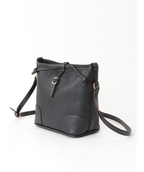 m.f.editorial（エムエフエディトリアル）の「アニマル型押し ショルダーバッグ（ショルダーバッグ・レディース・ブラック/ベージュ・FREE）」の10枚目の写真