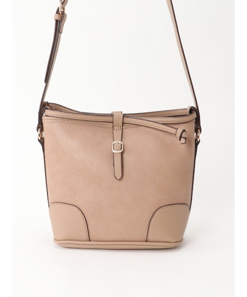 m.f.editorial（エムエフエディトリアル）の「アニマル型押し ショルダーバッグ（ショルダーバッグ・レディース・ブラック/ベージュ・FREE）」の12枚目の写真