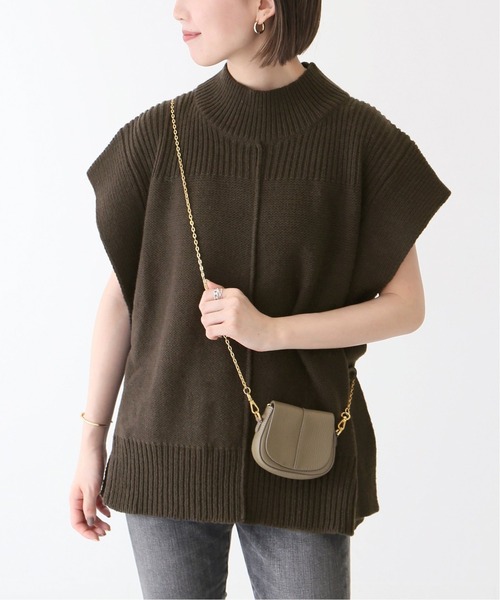 Spick & Span（スピックアンドスパン）の「#スクエアベスト◆（ベスト・レディース・アイボリー/ブラウン・FREE）」の9枚目の写真