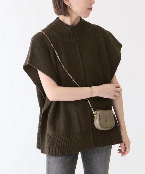 Spick & Span（スピックアンドスパン）の「#スクエアベスト◆（ベスト・レディース・アイボリー/ブラウン・FREE）」の10枚目の写真