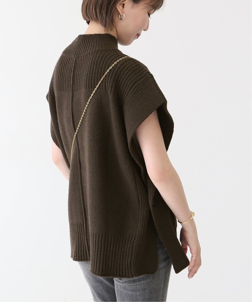 Spick & Span（スピックアンドスパン）の「#スクエアベスト◆（ベスト・レディース・アイボリー/ブラウン・FREE）」の11枚目の写真