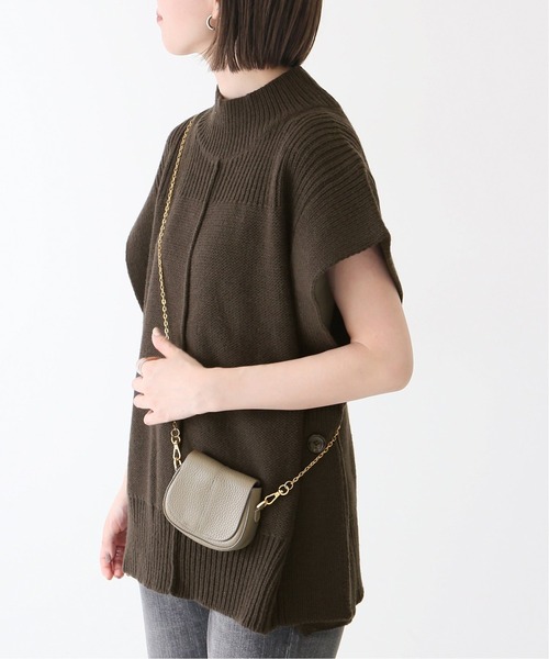 Spick & Span（スピックアンドスパン）の「#スクエアベスト◆（ベスト・レディース・アイボリー/ブラウン・FREE）」の12枚目の写真