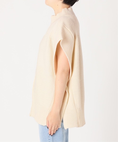 Spick & Span（スピックアンドスパン）の「#スクエアベスト◆（ベスト・レディース・アイボリー/ブラウン・FREE）」の14枚目の写真