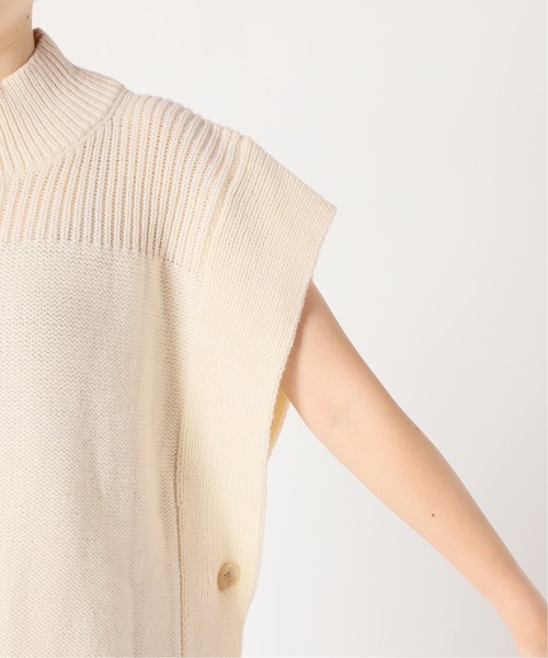 Spick & Span（スピックアンドスパン）の「#スクエアベスト◆（ベスト・レディース・アイボリー/ブラウン・FREE）」の18枚目の写真