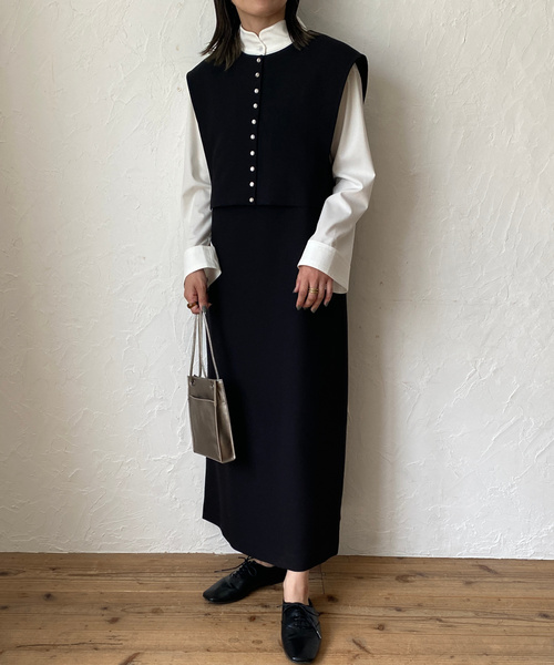 ReNorm（リノーム）の「ミニショルダーバッグ（ショルダーバッグ・レディース・グレイッシュベージュ/ブラック/ゴールド・フリー）」の7枚目の写真