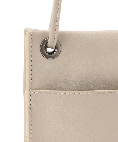 ReNorm（リノーム）の「ミニショルダーバッグ（ショルダーバッグ・レディース・グレイッシュベージュ/ブラック/ゴールド・フリー）」の20枚目の写真