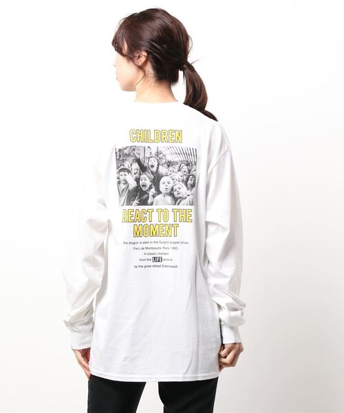 N.（N. Natural Beauty Basic）（エヌエヌナチュラルビューティーベーシック）の「【ＧＯＯＤ　ＲＯＣＫ　ＳＰＥＥＤ】ＬＩＦＥロンＴ（Tシャツ/カットソー・レディース・ホワイト・MEDIUM）」の2枚目の写真