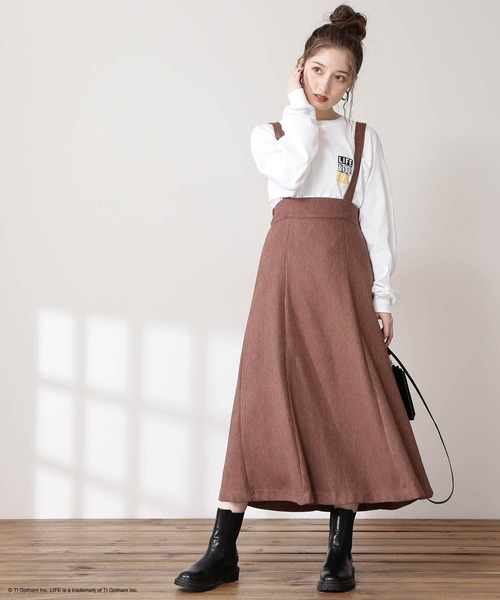 N.（N. Natural Beauty Basic）（エヌエヌナチュラルビューティーベーシック）の「【ＧＯＯＤ　ＲＯＣＫ　ＳＰＥＥＤ】ＬＩＦＥロンＴ（Tシャツ/カットソー・レディース・ホワイト・MEDIUM）」の11枚目の写真