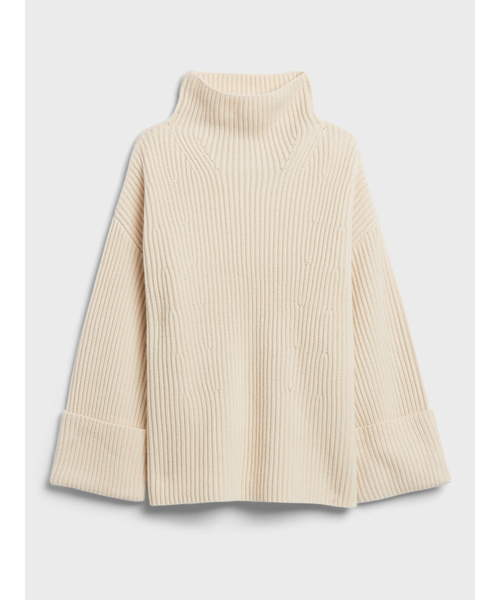 Banana Republic（バナナリパブリック）の「メリノカシミヤ ファネル