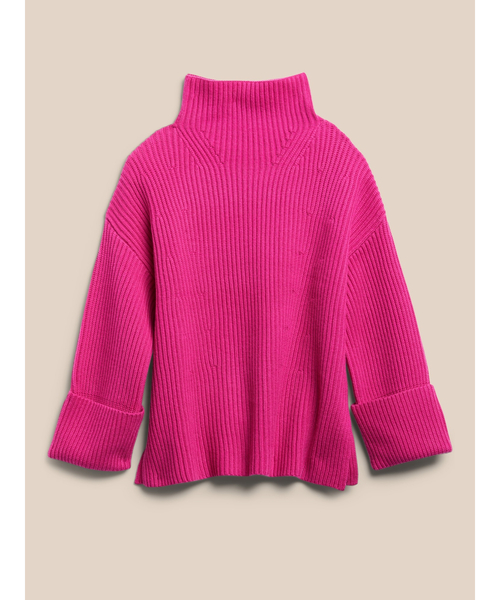 Banana Republic（バナナリパブリック）の「メリノカシミヤ ファネル