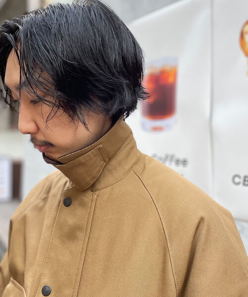 GLOSTER（グロスター）の「【GLOSTER/グロスター】パデッドダック ハンティングブルゾン（ブルゾン・メンズ・ブラック/ブラウン・MEDIUM/LARGE）」の9枚目の写真