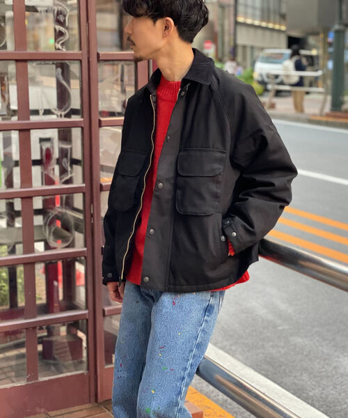 GLOSTER（グロスター）の「【GLOSTER/グロスター】パデッドダック ハンティングブルゾン（ブルゾン・メンズ・ブラック/ブラウン・MEDIUM/LARGE）」の11枚目の写真