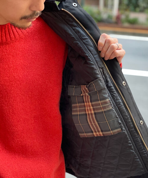 GLOSTER（グロスター）の「【GLOSTER/グロスター】パデッドダック ハンティングブルゾン（ブルゾン・メンズ・ブラック/ブラウン・MEDIUM/LARGE）」の12枚目の写真