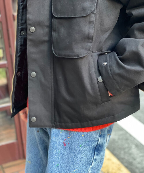 GLOSTER（グロスター）の「【GLOSTER/グロスター】パデッドダック ハンティングブルゾン（ブルゾン・メンズ・ブラック/ブラウン・MEDIUM/LARGE）」の13枚目の写真