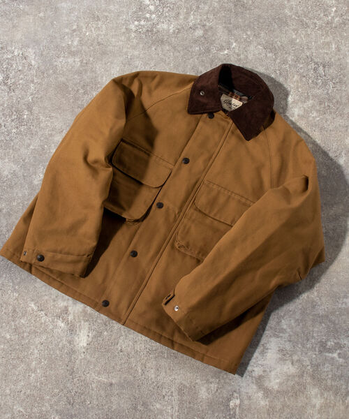 GLOSTER（グロスター）の「【GLOSTER/グロスター】パデッドダック ハンティングブルゾン（ブルゾン・メンズ・ブラック/ブラウン・MEDIUM/LARGE）」の18枚目の写真