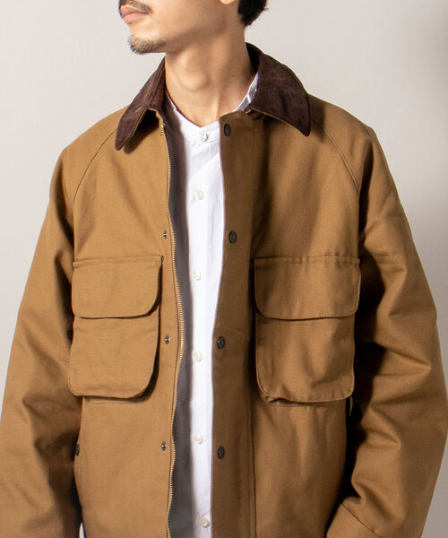 GLOSTER（グロスター）の「【GLOSTER/グロスター】パデッドダック ハンティングブルゾン（ブルゾン・メンズ・ブラック/ブラウン・MEDIUM/LARGE）」の21枚目の写真