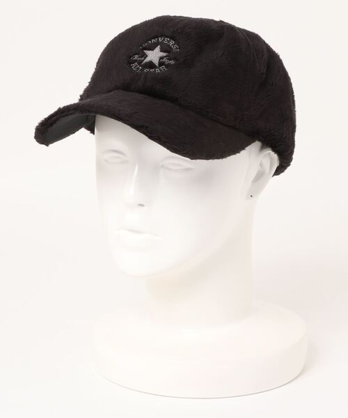CONVERSE（コンバース）の「【CONVERSE/コンバース】フロントロゴファーキャップ（キャップ・レディース・ブラウン/アイボリー/ブラック・FREE）」の2枚目の写真