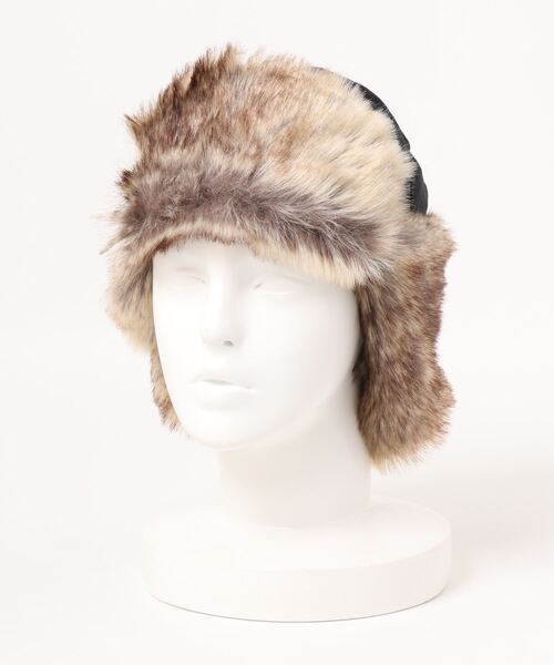 AVIREX（アヴィレックス）の「【AVIREX/アヴィレックス】FLIGHT BOA CAP/フライトボアキャップ（キャップ・レディース・ブラック/カーキ・FREE）」の13枚目の写真