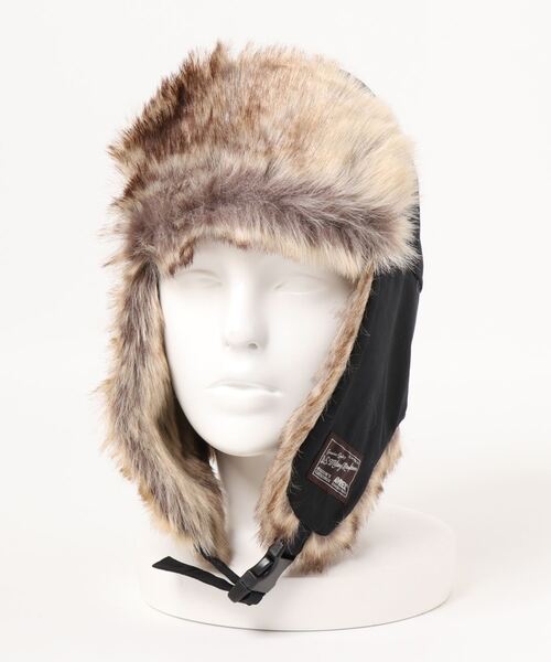 AVIREX（アヴィレックス）の「【AVIREX/アヴィレックス】FLIGHT BOA CAP/フライトボアキャップ（キャップ・レディース・ブラック/カーキ・FREE）」の15枚目の写真